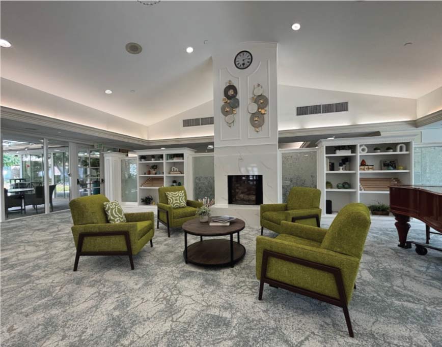 living-room serene living room of a center for assisted living in glendale ca